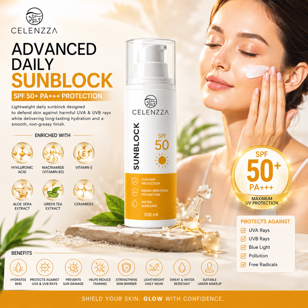 Sunblock SPF 50+
