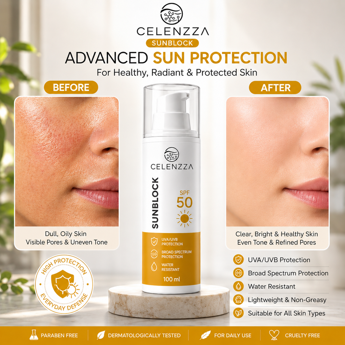 Sunblock SPF 50+